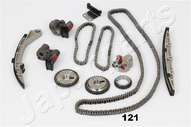 Jeu de distribution à chaînes (Kit chaîne de distribution) JAPANPARTS ref. KDK-121