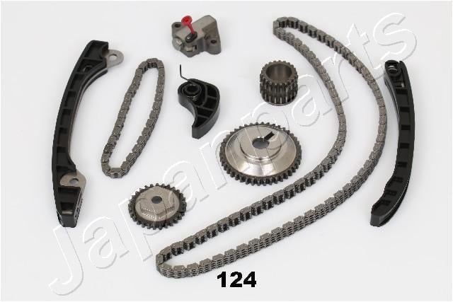 Jeu de distribution à chaînes (Kit chaîne de distribution) JAPANPARTS ref. KDK-124
