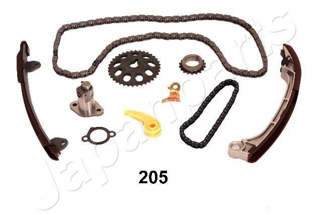 Jeu de distribution à chaînes (Kit chaîne de distribution) JAPANPARTS ref. KDK-205