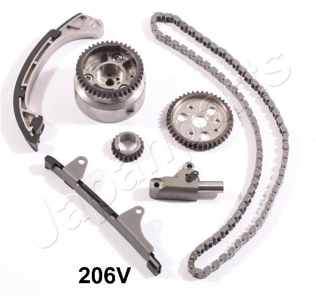 Jeu de distribution à chaînes (Kit chaîne de distribution) JAPANPARTS ref. KDK-206V