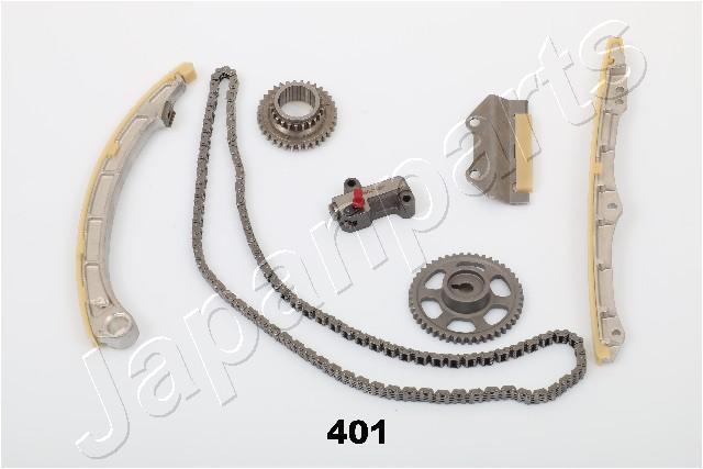 Jeu de distribution à chaînes (Kit chaîne de distribution) JAPANPARTS ref. KDK-401