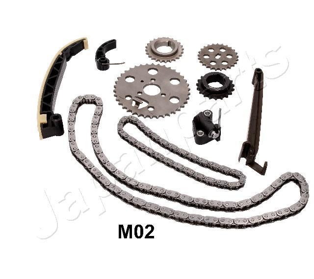 Jeu de distribution à chaînes (Kit chaîne de distribution) JAPANPARTS ref. KDK-M02