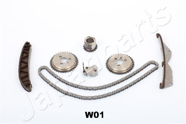 Jeu de distribution à chaînes (Kit chaîne de distribution) JAPANPARTS ref. KDK-W01