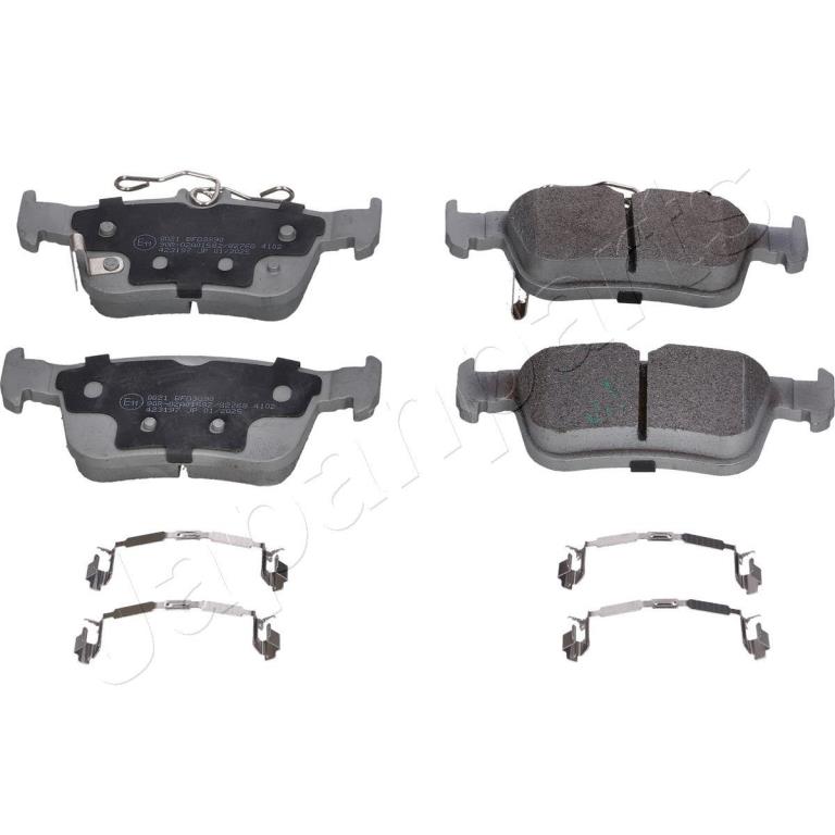 Jeu de 4 plaquettes de frein JAPANPARTS PA-0021AF