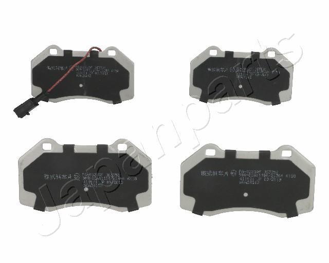 Jeu de 4 plaquettes de frein JAPANPARTS PA-0023AF