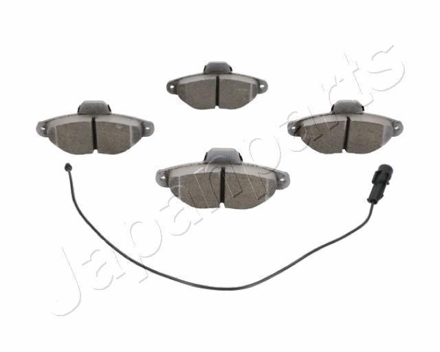 Jeu de 4 plaquettes de frein JAPANPARTS PA-0058AF