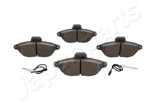 Jeu de 4 plaquettes de frein JAPANPARTS PA-0063AF