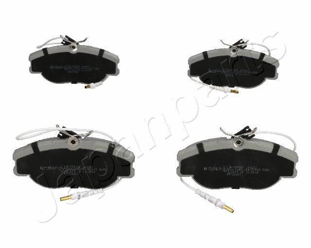Jeu de 4 plaquettes de frein JAPANPARTS PA-0064AF
