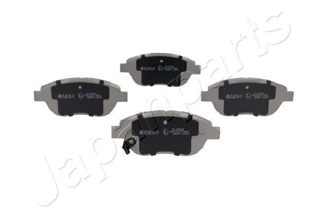 Jeu de 4 plaquettes de frein JAPANPARTS PA-0076AF