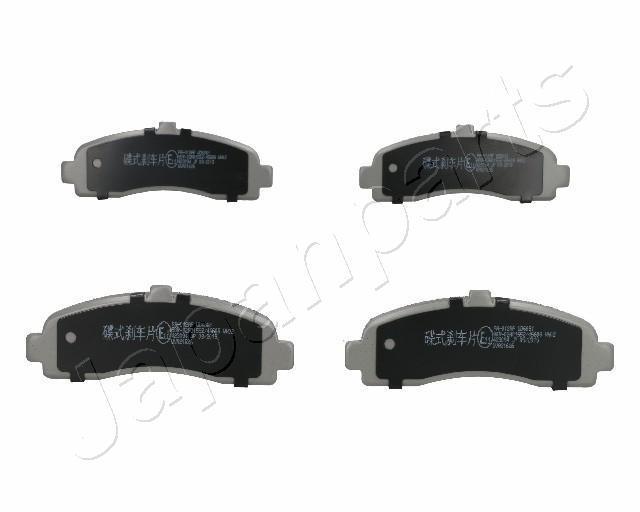 Jeu de 4 plaquettes de frein JAPANPARTS PA-012AF