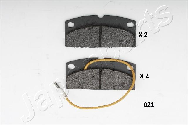 Jeu de 4 plaquettes de frein JAPANPARTS PA-021AF