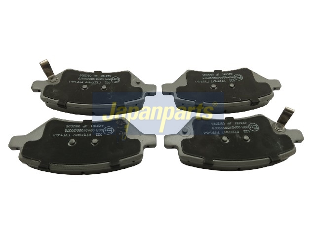 Jeu de 4 plaquettes de frein JAPANPARTS PA-022AF