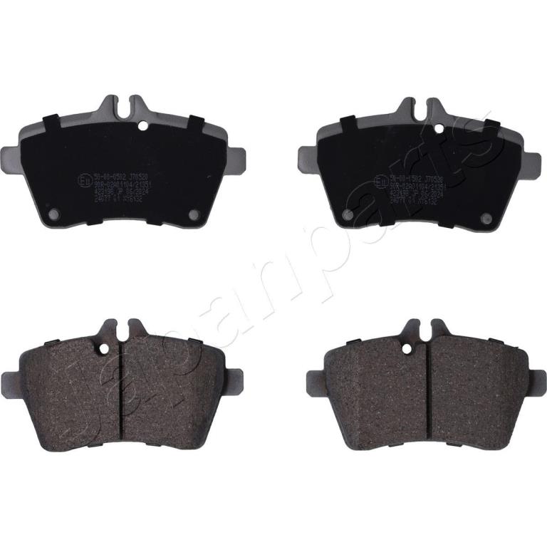 Jeu de 4 plaquettes de frein JAPANPARTS PA-0502AF