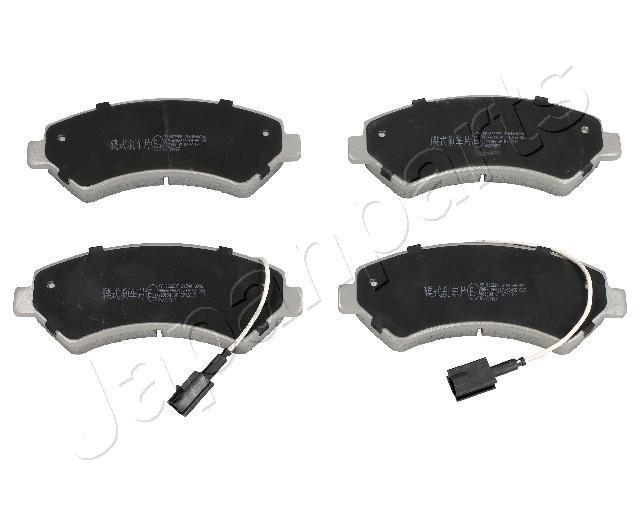 Jeu de 4 plaquettes de frein JAPANPARTS PA-0625AF