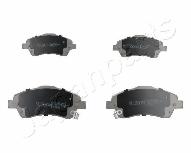 Jeu de 4 plaquettes de frein JAPANPARTS PA-206AF