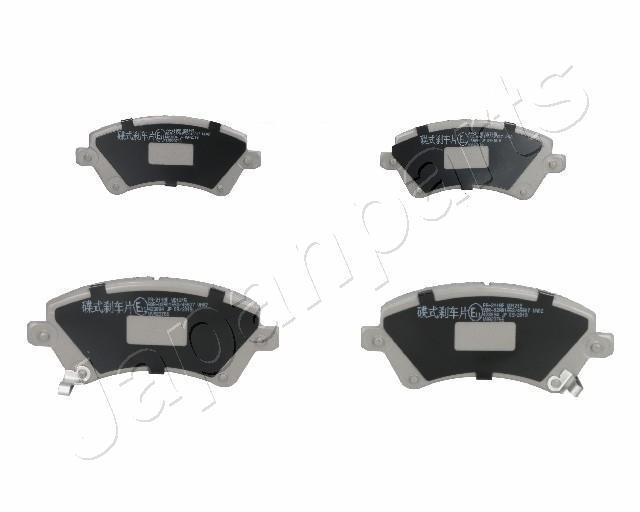 Jeu de 4 plaquettes de frein JAPANPARTS PA-211AF
