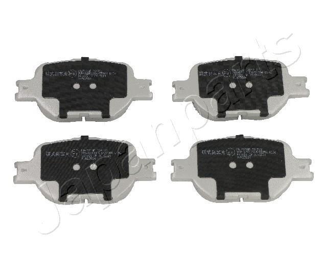Jeu de 4 plaquettes de frein JAPANPARTS PA-212AF