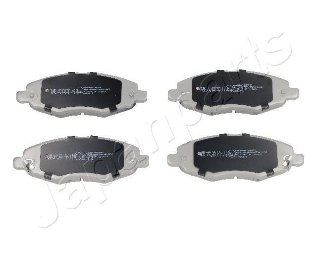 Jeu de 4 plaquettes de frein JAPANPARTS PA-225AF
