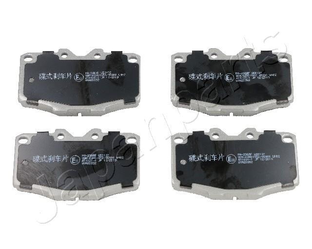 Jeu de 4 plaquettes de frein JAPANPARTS PA-236AF