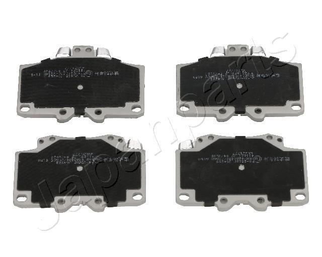 Jeu de 4 plaquettes de frein JAPANPARTS PA-256AF
