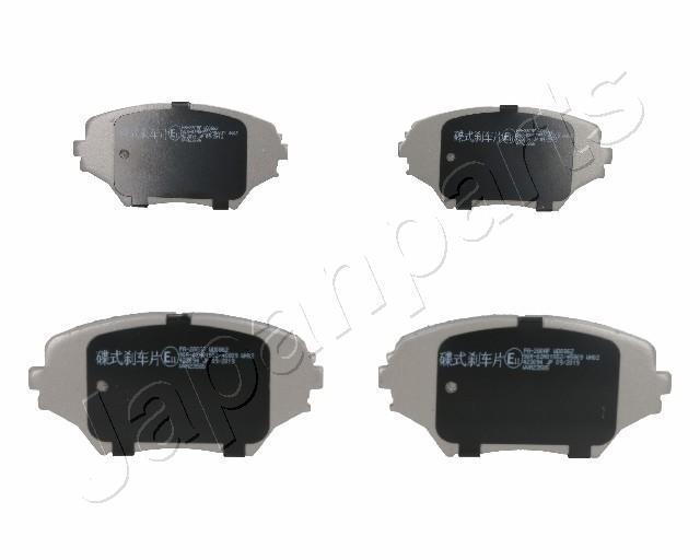 Jeu de 4 plaquettes de frein JAPANPARTS PA-280AF