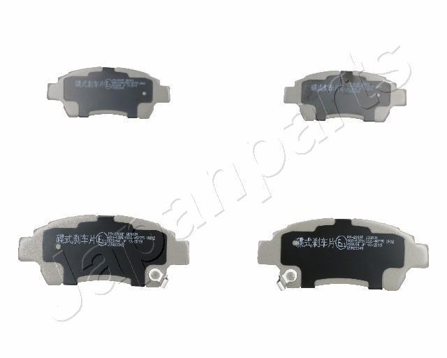 Jeu de 4 plaquettes de frein JAPANPARTS PA-281AF