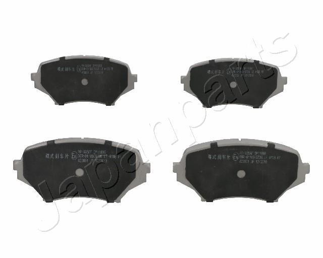 Jeu de 4 plaquettes de frein JAPANPARTS PA-335AF