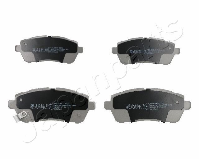 Jeu de 4 plaquettes de frein JAPANPARTS PA-343AF