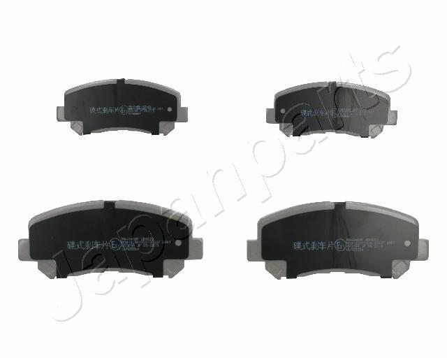Jeu de 4 plaquettes de frein JAPANPARTS PA-348AF