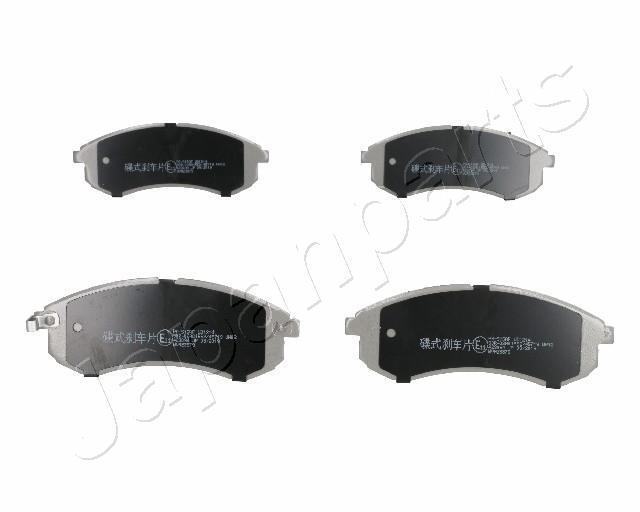 Jeu de 4 plaquettes de frein JAPANPARTS PA-515AF