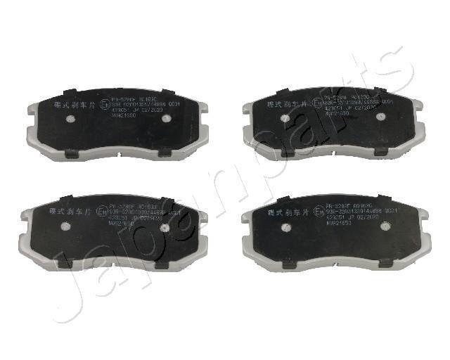 Jeu de 4 plaquettes de frein JAPANPARTS PA-528AF