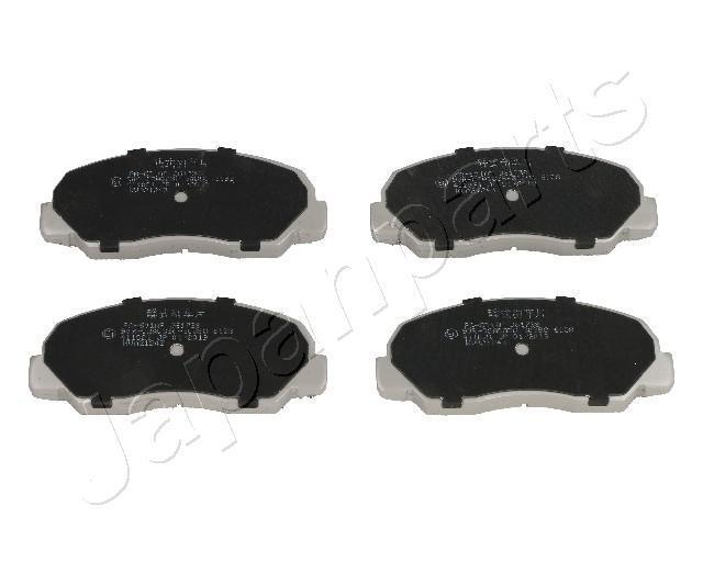 Jeu de 4 plaquettes de frein JAPANPARTS PA-601AF