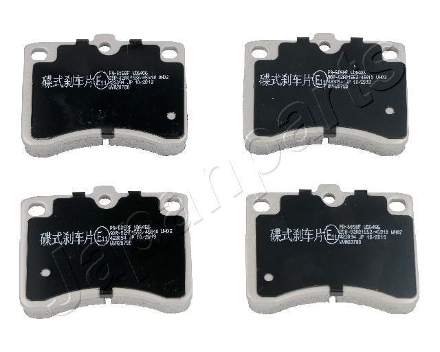 Jeu de 4 plaquettes de frein JAPANPARTS PA-605AF