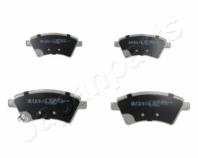 Jeu de 4 plaquettes de frein JAPANPARTS PA-801AF