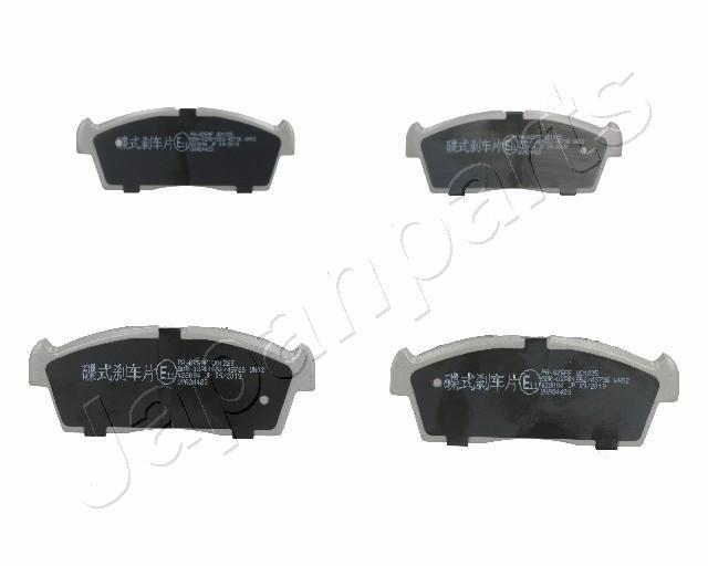 Jeu de 4 plaquettes de frein JAPANPARTS PA-825AF