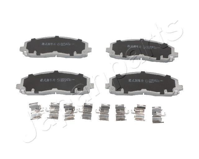 Jeu de 4 plaquettes de frein JAPANPARTS PA-918AF
