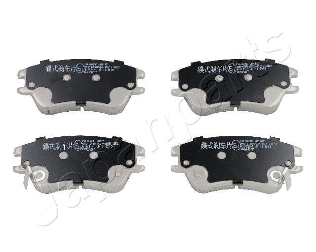 Jeu de 4 plaquettes de frein JAPANPARTS PA-H08AF