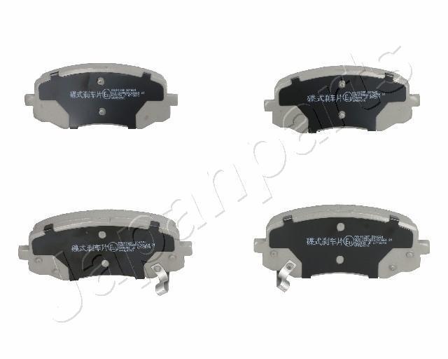 Jeu de 4 plaquettes de frein JAPANPARTS PA-H12AF