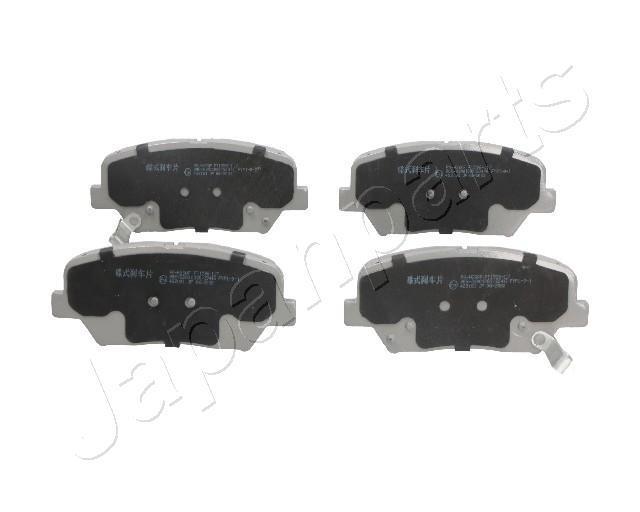 Jeu de 4 plaquettes de frein JAPANPARTS PA-H26AF