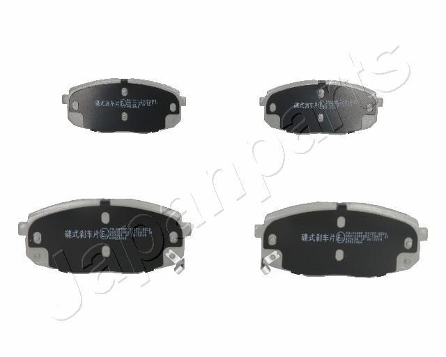 Jeu de 4 plaquettes de frein JAPANPARTS PA-K09AF