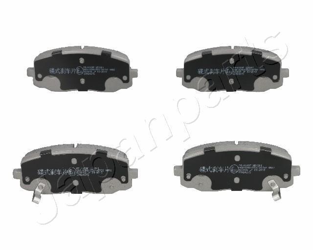 Jeu de 4 plaquettes de frein JAPANPARTS PA-K10AF
