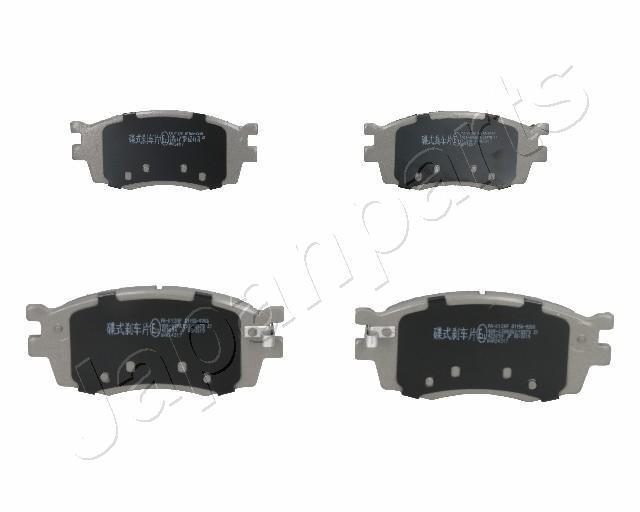 Jeu de 4 plaquettes de frein JAPANPARTS PA-K12AF