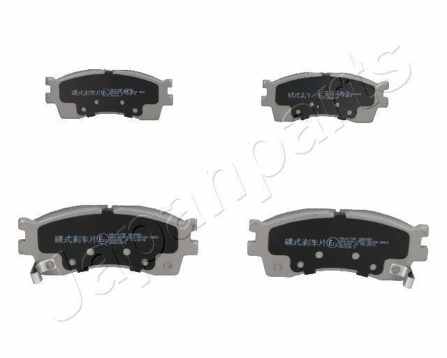 Jeu de 4 plaquettes de frein JAPANPARTS PA-K17AF