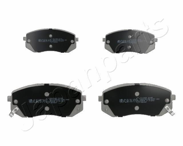 Jeu de 4 plaquettes de frein JAPANPARTS PA-K20AF