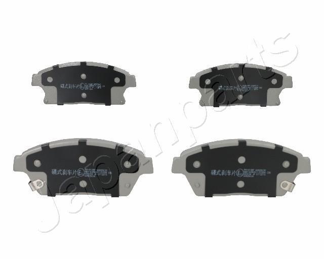 Jeu de 4 plaquettes de frein JAPANPARTS PA-W13AF