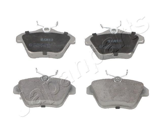 Jeu de 4 plaquettes de frein JAPANPARTS PP-0001AF