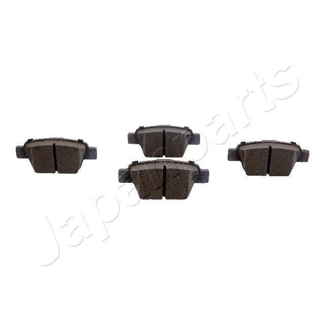 Jeu de 4 plaquettes de frein JAPANPARTS PP-0004AF