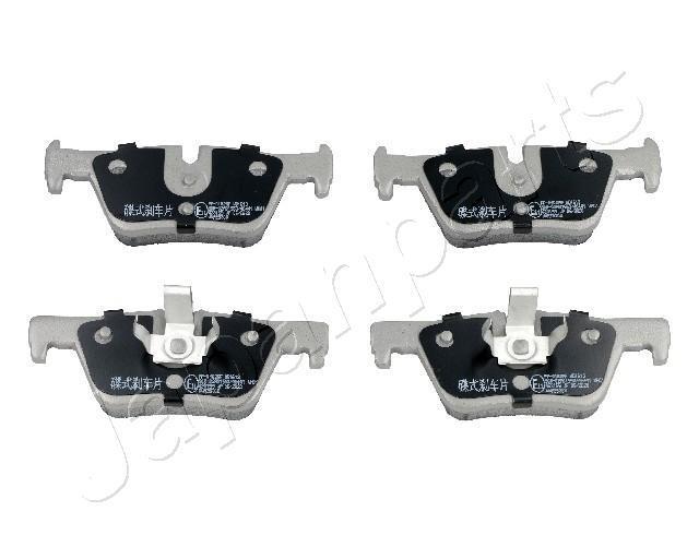 Jeu de 4 plaquettes de frein JAPANPARTS ref. PP-0102AF
