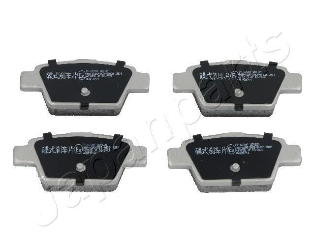 Jeu de 4 plaquettes de frein JAPANPARTS PP-022AF