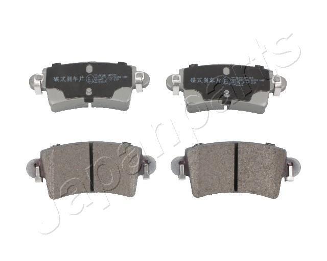 Jeu de 4 plaquettes de frein JAPANPARTS PP-102AF